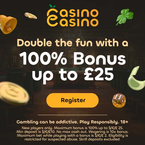 CasinoCasino UK welcome offer