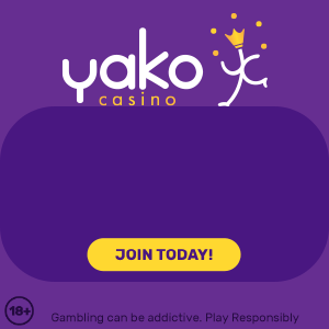 www.YakoCasino.com - 100% bonus up to 1,000 kr!
